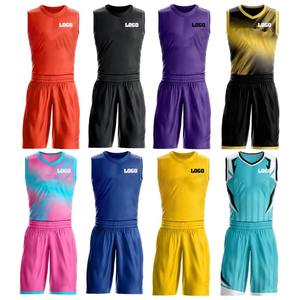 Uniformes de Baloncesto Cómodos, Nueva Llegada, Precio al por Mayor, Uniformes de Baloncesto Lisos para Hombre, Diseño Premium de Alta Calidad en Venta - Product Image 6