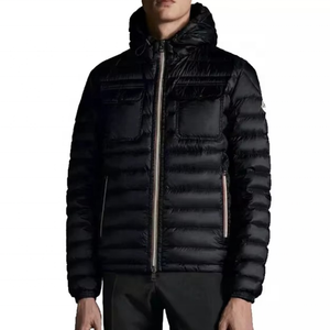 Veste d'extérieur Veste pour homme Kaki Vert Noir Couleur Veste d'extérieur légère avec capuche - Product Image 1