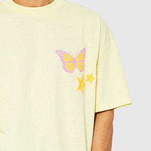 เสื้อยืดโอเวอร์ไซส์ลำลองสำหรับผู้ชาย ผ้าฝ้าย 100% ทรงไหล่ตก ดีไซน์ระบายอากาศ น้ำหนักเบา สวมใส่สบายทุกวัน - Product Image 6