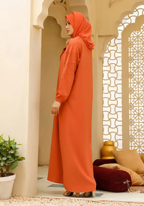 Dernier modèle Design Style Musulman Paillettes Haute Qualité Abaya pour Femmes Design Personnalisé Léger Anti-UV Respirant Quatre Saisons Tout - Product Image 2