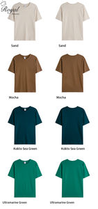 Camiseta de Manga Corta para Hombre, Personalizada, Económica, de Alta Calidad, con Logotipo Bordado o Impreso - Product Image 6