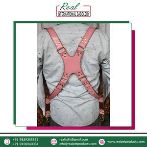 Correas de arnés de doble cámara hechas de cuero de calidad genuina con capacidad de carga de 5 Kg disponible en cantidad a granel - Product Image 2