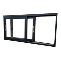 Fenêtres coulissantes horizontales en alliage d'aluminium de qualité 6063-T5, design à persiennes, insonorisées, isolantes thermiquement, verre trempé - Holcom Vietnam