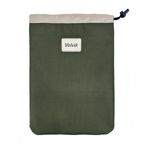 [Volvik] Sac à chaussures de golf, pochette polyvalente (kaki), pochette polyvalente pour chaussures de golf, sac de rangement de voyage en polyester durable - Product Image 1