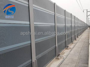 Matériau métallique facile à assembler micro trou barrière <span class=keywords><strong>anti</strong></span>-<span class=keywords><strong>bruit</strong></span> barrière <span class=keywords><strong>anti</strong></span>-<span class=keywords><strong>bruit</strong></span> extérieure barrière <span class=keywords><strong>anti</strong></span>-<span class=keywords><strong>bruit</strong></span> insonorisée pour autoroute - Product Image 3