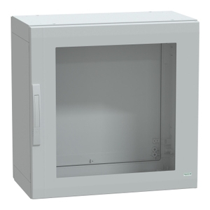 Per SCHNEIDER ELECTRIC NSYPLA774TG 750x750x420mm Armadio Elettronico da Pavimento in Poliestere per Strumenti, Finitura Thalassa PLA Lucida - Product Image 1