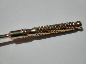 ที่มีคุณภาพสูงโลหะสีทองอาหารปลอดภัยช้อนขนาดเล็กสำหรับเด็ก Unisex ออกแบบความยาว11เซนติเมตรทำในประเทศอินเดีย - Product Image 5