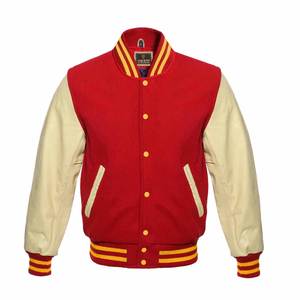 Vente en gros bombardier de baseball personnalisé manteau universitaire extérieur broderie streetwear vêtements vêtement letterman vestes d'hiver - Product Image 6