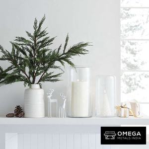 High Quality White Matte Aluminium <b>Reindeer</b> Sculpture for Christmas Decoration Wholesale <b>Reindeer</b> Manufacturer - Product Image 6