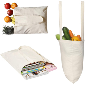 กระเป๋าผ้าแคนวาสสีใหญ่สำหรับผู้หญิงกระเป๋าผ้าแคนวาสแบบเรียบง่ายพิมพ์ลายซิลสกรีนรีไซเคิลเป็นมิตรต่อสิ่งแวดล้อมใช้ซ้ำได้โลโก้ออกแบบได้ตามต้องการ - Product Image 6