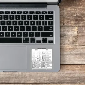 Autocollant de raccourci Chrome OS, protection de clavier pour Chromebook, clavier russe pour ordinateur portable - Product Image 1