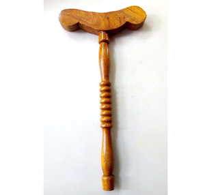 Bâtons de yoga en bois sculptés de manière exquise pour des postures améliorées flux respiratoire prix de gros produit de divertissement sportif - Product Image 4