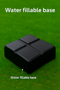 Mahaplay Bickets de cricket en plastique pour la pratique à domicile Rouge/Vert néon 24/27 pouces Léger et durable - Product Image 6