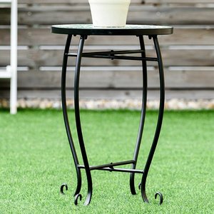 Table d'appoint pour extérieur vert pour intérieur avec pieds incurvés - Product Image 2