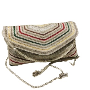 Bolso de mano étnico de diseñador de noche nupcial para mujer por Artesanías de lujo a precio al por mayor - Product Image 1