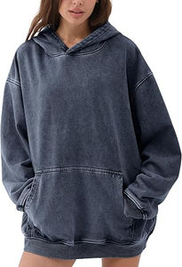 Sudaderas con Capucha para Mujer, Estilo Vintage, Lavado Ácido, Felpa Gruesa, con Envío y Entrega - Product Image 5