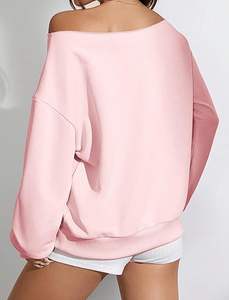 Sweat-shirt femme style vintage manches longues design épais chaud parfait pour les tenues streetwear tendance - Product Image 5