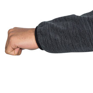 Zipper up <b>Grey</b> Color Hoodies Sweatshirts for <b>Men</b> Crafted From 100% Cotton for Winter Wear Providing Comfort and Style Hot Sell - Product Image 5