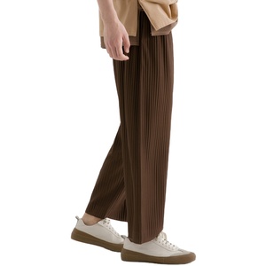 กางเกงวอร์มขายาวรัดรูปสำหรับผู้ชายกางเกงจ็อกเกอร์ผูกข้อเท้าแบบกำหนดเองสำหรับฟิตเนสระบายอากาศได้ชุดกีฬาออกกำลังกายในยิม Pants2026แบบลำลอง - Product Image 2