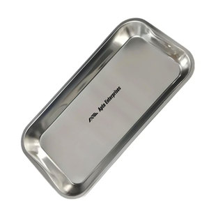 Bandeja Rectangular de Acero Inoxidable para Esterilización, Juego de Instrumentos Autoclavables Manualmente para Instrumentos Médicos, Dentales y de Laboratorio - Product Image 4