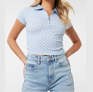 Wholesale OEM Ladies <b>Polo</b> T Shirt Breathable Half Sleeve Casual <b>Polo</b> Shirt for <b>Women</b> Casual Sportswear Clothing - Product Image 1