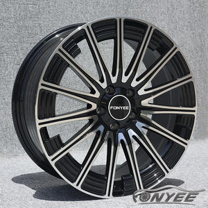 ล้อแม็<span class=keywords><strong>ก</strong></span>ซ์อะลูมิเนียมอัลลอยด์ Fonyee คุณภาพ<span class=keywords><strong>ดี</strong></span> <span class=keywords><strong>ขาย</strong></span><span class=keywords><strong>ดี</strong></span> 5 รู <span class=keywords><strong>18</strong></span> นิ้ว 5x112 มม. สีดำ ลายหลายก้าน สำหรับรถยนต์นั่งส่วนบุคคล - Product Image 2