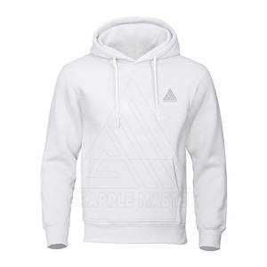 Gran oferta, Sudadera con capucha de invierno para hombre con logotipo personalizado, cuello con capucha de Color sólido, teñido liso, precio razonable para compra en línea - Product Image 1