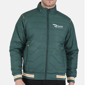 Chaqueta Acolchada Personalizada para Hombre, de Alta Calidad, Transpirable, Impermeable, Resistente al Viento, con Cuello Alto, Diseño de Invierno, Servicio OEM - Product Image 1