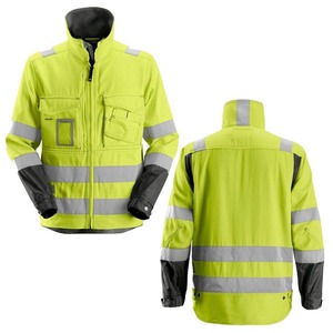 Ropa de Trabajo de Seguridad, Sudadera con Capucha Reflectante de Alta Visibilidad para Hombre, Chaqueta de Uniforme de Trabajo de Seguridad Más Cálida - Product Image 5