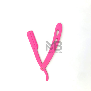 Accessoires de soins personnels salon de coiffure à domicile utiliser des rasoirs de rasage manuels en acier inoxydable quantité minimale de commande bas vente Premium couleur unie pliable - Product Image 6