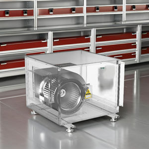 Ce ventilateur d'extraction de 2500 m³/h résout le problème de surchauffe des chaudières de brassage de bière artisanale, 3 vitesses, 220V, installation double facile. - Product Image 1
