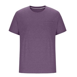 100% coton hommes coupe régulière col rond T-Shirts décontracté couleur unie séchage rapide demi manches 180g 18 couleurs grande taille M-6XL en gros - Product Image 3