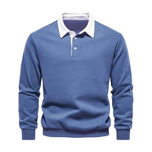 Camisas de Hombre al por Mayor, Antiarrugas, Estampadas, de Manga Larga, Ajustadas, de Punto de Algodón, con Diseños Personalizados - Product Image 4