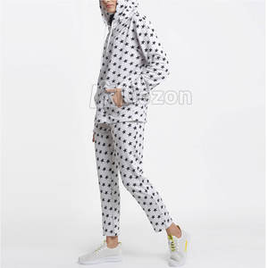 Chándal de mujer de último diseño, fabricante pakistaní, chándal de mujer de color sólido de algodón 100% - Product Image 3