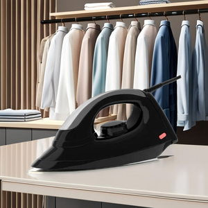 Durable Dry Electric Iron Press with Non-Stick Soleplate Adjustable Heat for Home, Hotel & Outdoor Use B2B Wholesale <b>Laundry</b> - Product Image 6