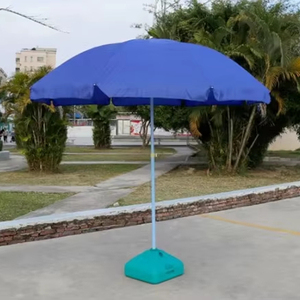 Paraguas de playa de PVC con logotipo personalizable, elegante mango de gancho, duradero, resistente al agua, UV, patrón recto, regalos minimalistas - Product Image 1