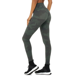 Hermosas mujeres y niñas al por mayor Pantalón ajustado Fitness cintura alta Legging Yoga entrenamiento atlético mujeres correr Legging Fitness Leggy - Product Image 4