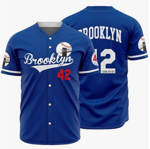 Maillots de baseball personnalisés pour les fans d'équipes sportives et les ligues coupe confortable et respirante avec noms et numéros personnalisés - Product Image 5