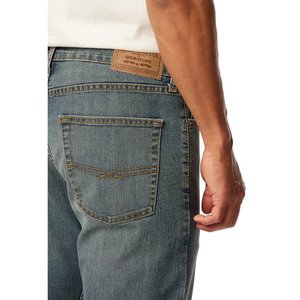 กางเกงยีนส์สีเทาดำสำหรับผู้ชายสีดำฤดูใบไม้ร่วงสีดำสีน้ำเงินเข้มกางเกงยีนส์ผู้ชายกางเกงยืดผ้าฝ้าย Caaual แบบคลาสสิกขนาด40 42 44 - Product Image 2