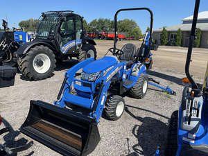 Nouveau tracteur agricole 30 CV 4x4 New Holland Workmaster 25S avec chargeur frontal et transmission hydrostatique - Product Image 4