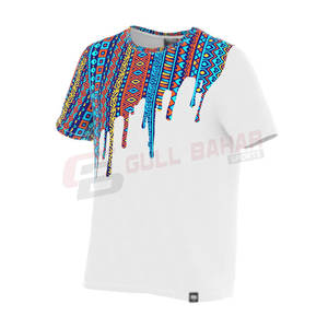 Camiseta personalizada de sublimación para hombre con mangas cortas y gráficos vibrantes, camiseta con sublimación completa para hombre - Product Image 3