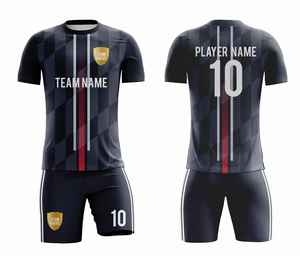 Uniformes de Fútbol Personalizados con el Último Diseño 2026 |   Camisetas Deportivas Transpirables y Ligeras con Estampado Digital de Manga Corta |   Kits OEM - Product Image 4