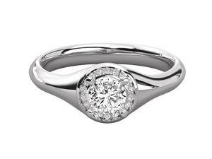 Anillo de Compromiso de Diamante Cultivado en Laboratorio de Moda, Chapado en Oro de 14K, Color E, Solitario de 2.5 Quilates, Certificado IGI, para Mujer - Product Image 5