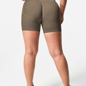 Custom Seamless Breathable Sport <b>Shorts</b> for Women Mid Waist Yoga Design Perfect for Workout Fitness and Gym Activities - Product Image 5