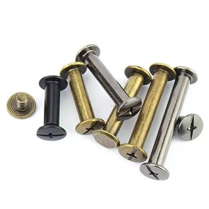 Vis de reliure Chicago à tête fraisée plate, à embase hexagonale, à embase Torx, à embase Phillips, à embase Allen, pour connexion mâle et femelle - Product Image 1