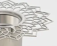 Brûleur d'encens en métal doré en forme de cône, base en bois de santal, écologique, durable, diffuseur d'encens longue durée, vente chaude
