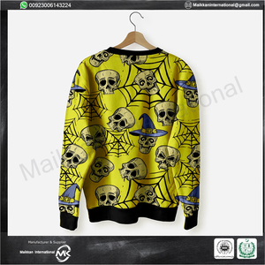 Sudadera de Otoño para Hombre de Alta Calidad, Diseño Profesional, Impresión Digital, Ecológica, Cortavientos, Informal, 100% Algodón - Product Image 6