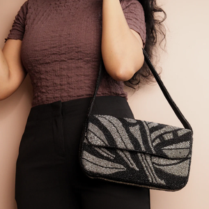 Mode indienne Style bohème Designer femmes Boho perlé pochette sacs de messager à la main sac à bandoulière soirée par artisanat de luxe - Product Image 5