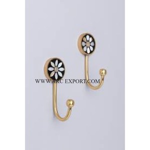 Antique Gold Plated Luxury <b>Wall</b> <b>Mounted</b> Hooks and Hangers Standard Designing Handmade Best Selling Style Hooks and Hangers - Product Image 3