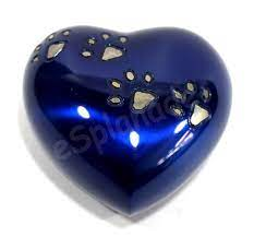 Laiton Crémation Animaux Cendres Urne Pattes Impressions Conception Gravé Mémorial Reste De Cendres Fournitures Funéraires - Product Image 2